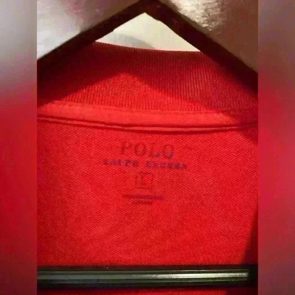 Men’s Ralph Lauren red USA United States polo